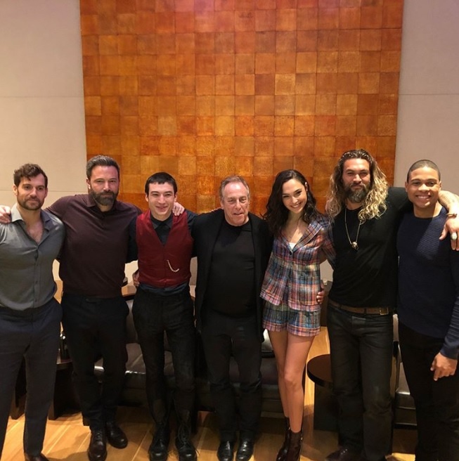 Henry Cavill xuat hien o hop bao Justice League anh 7