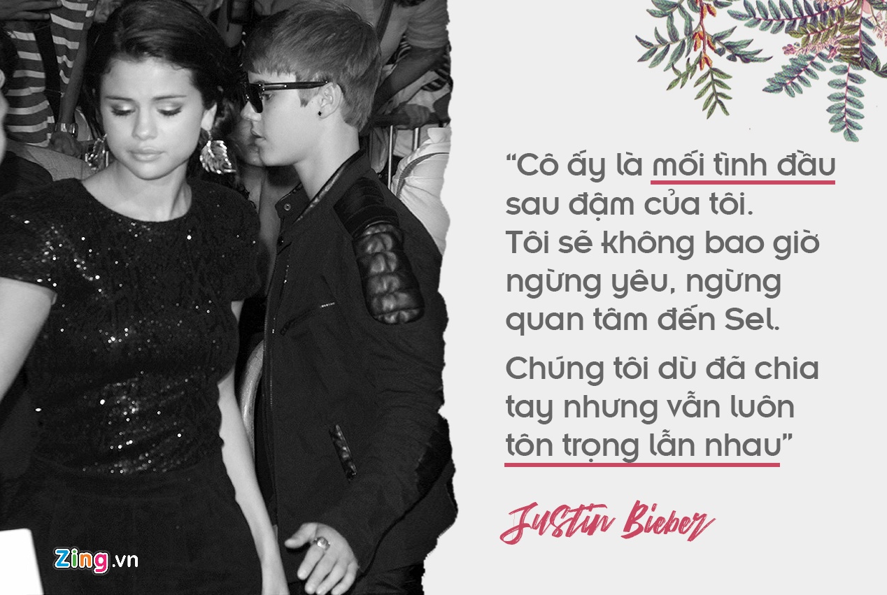 chuyen tinh cua Selena Gomez va Justin Bieber anh 5