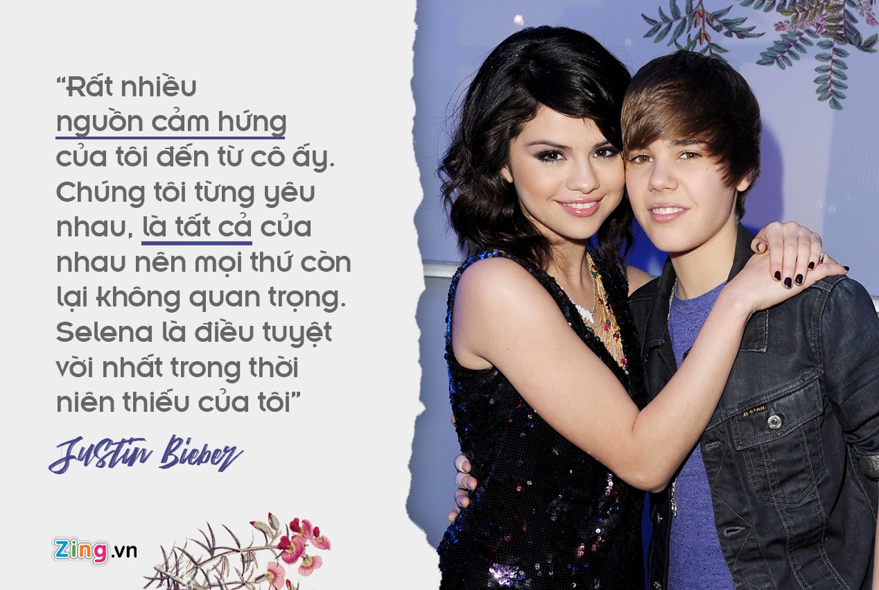 chuyen tinh cua Selena Gomez va Justin Bieber anh 7