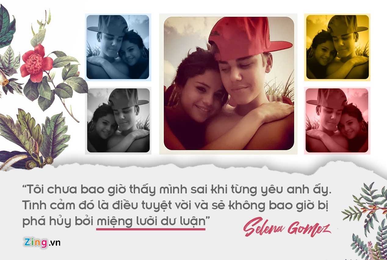 chuyen tinh cua Selena Gomez va Justin Bieber anh 8