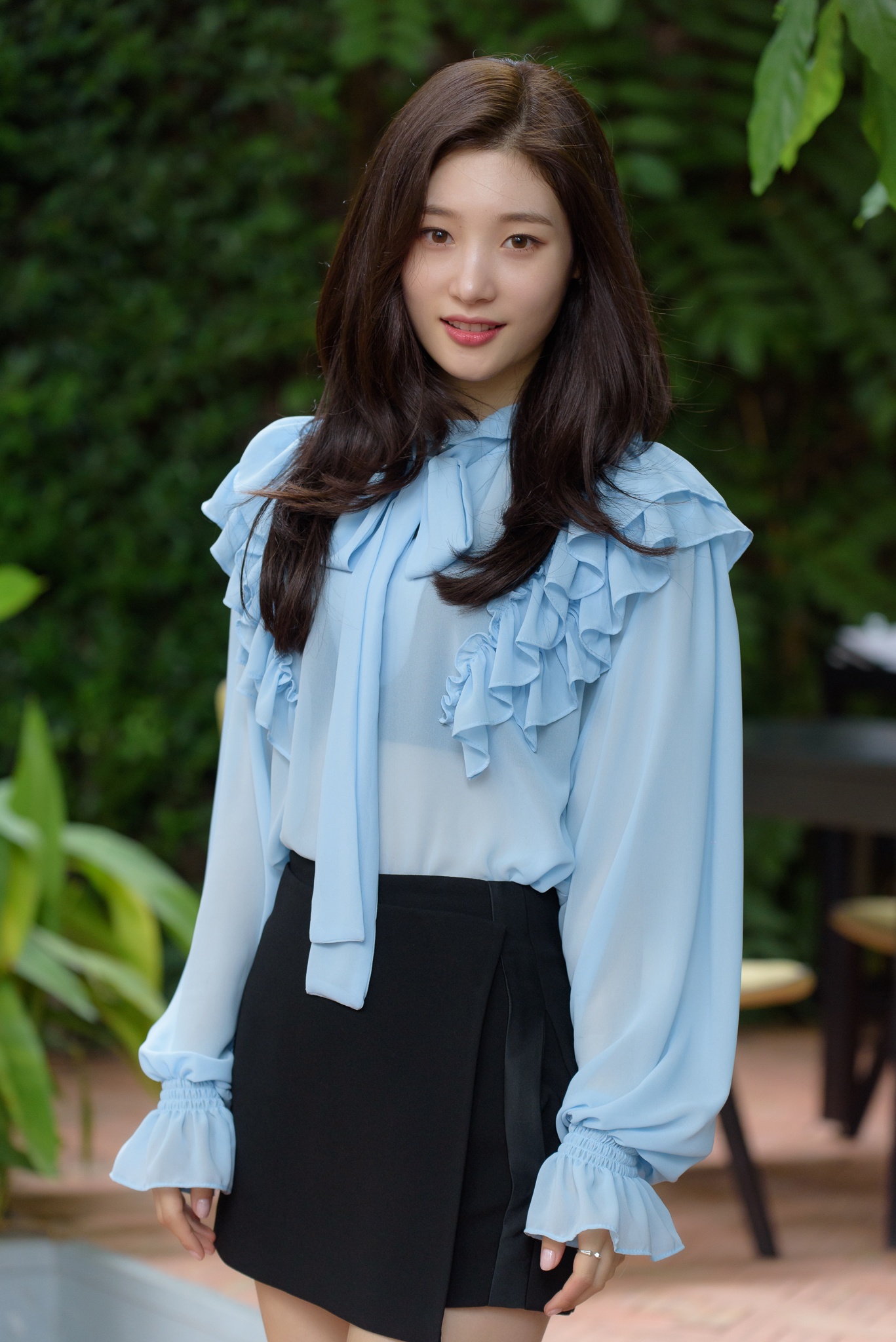 nhan sac nu than the he moi Jung Chae Yeon anh 1