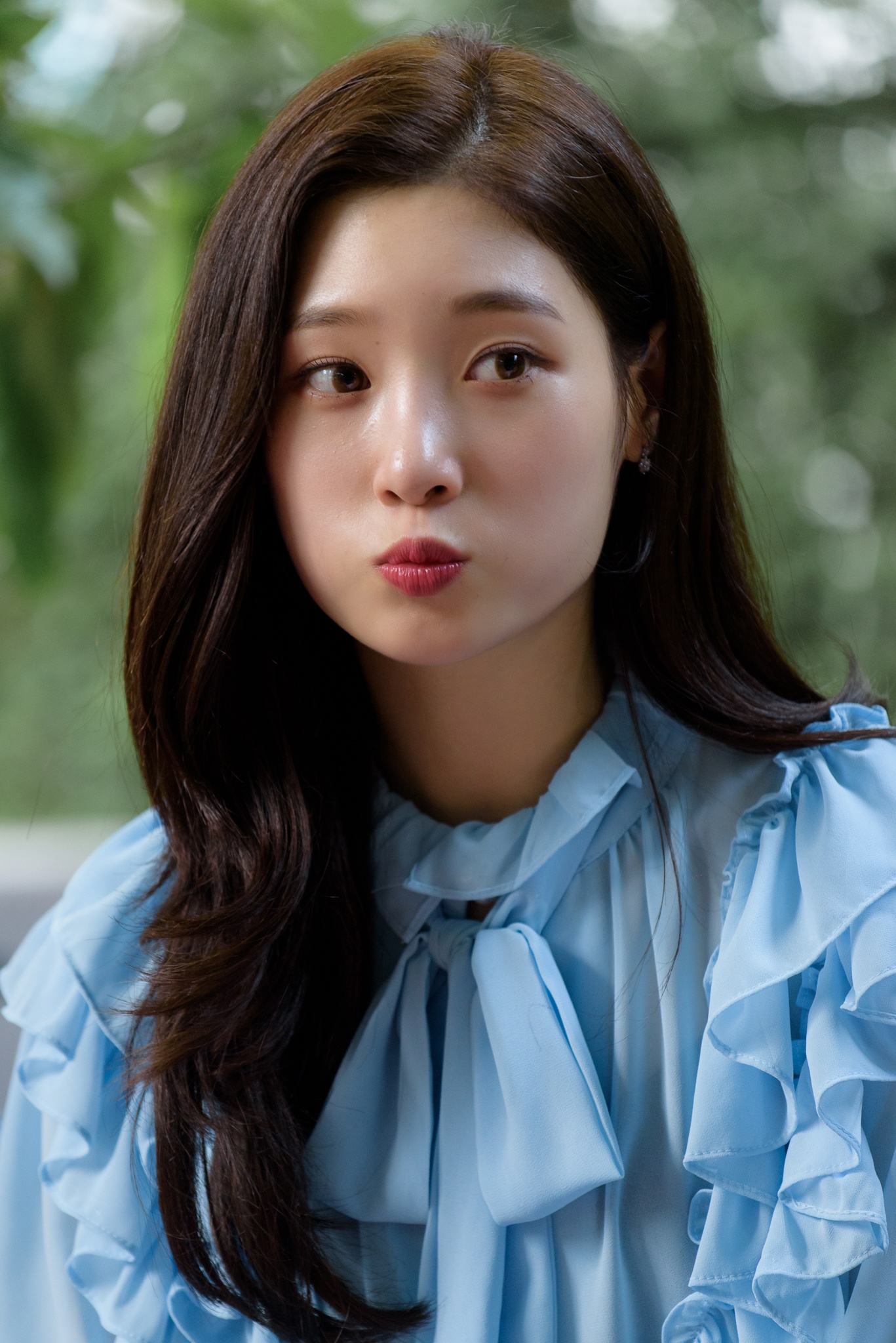 nhan sac nu than the he moi Jung Chae Yeon anh 11