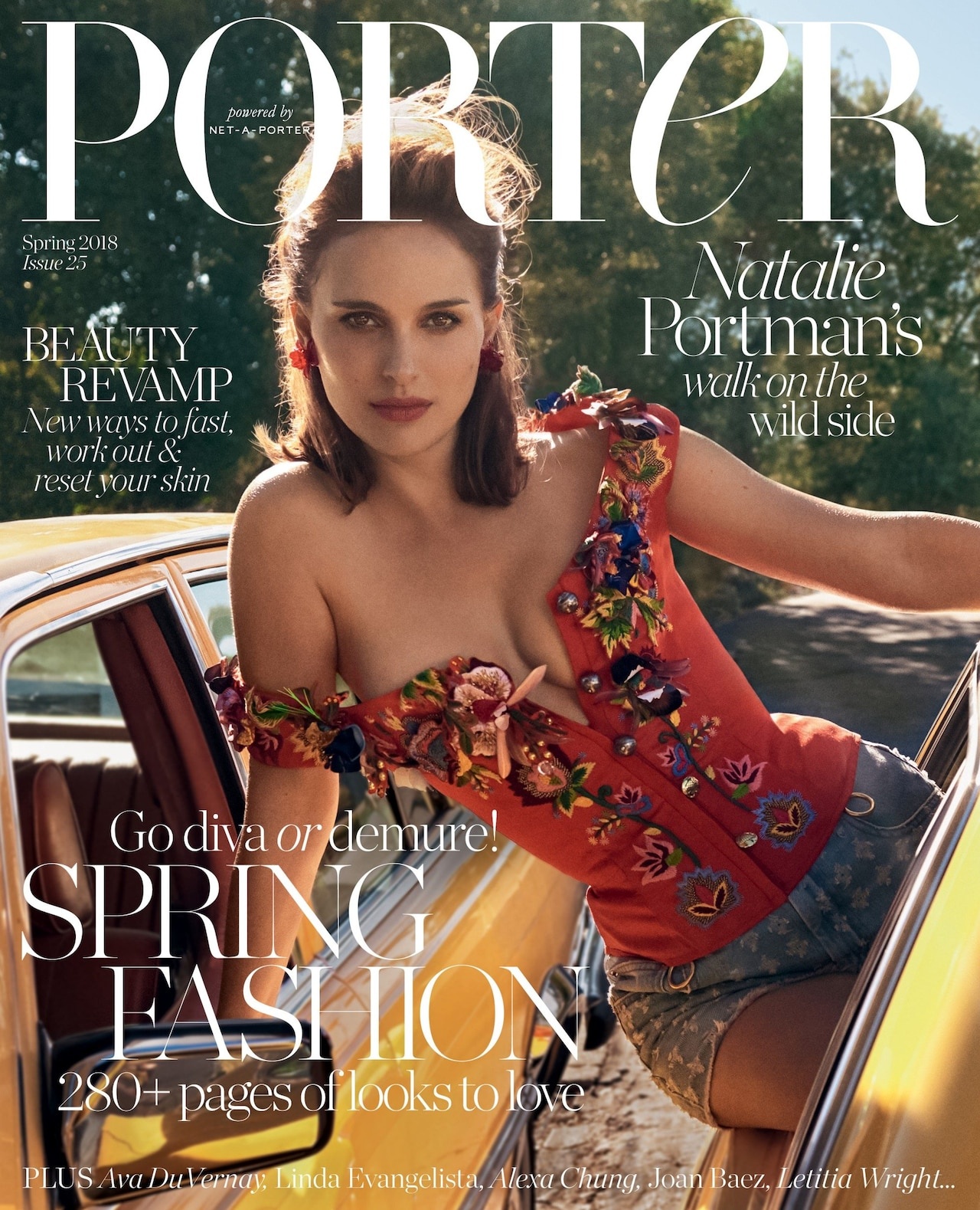 Natalie Portman tren bia tap chi Porter anh 1