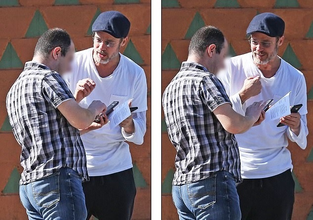 Brad Pitt hanh xu trach nhiem khi gay tai nan cho nguoi khac hinh anh