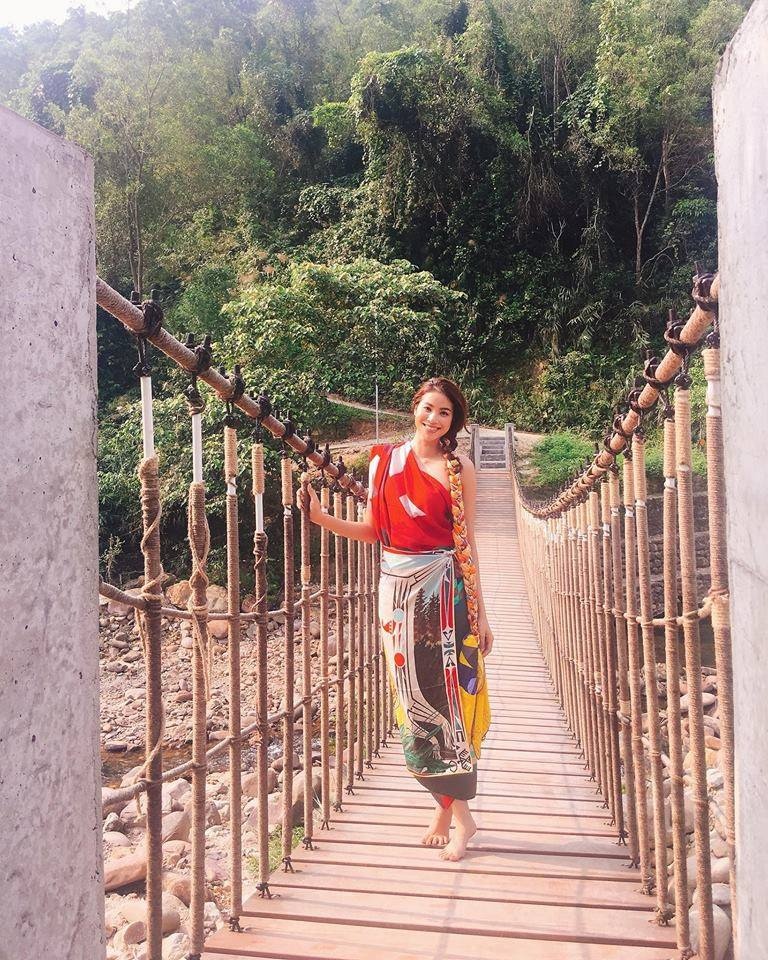 thoi trang sao Viet cuoi tuan anh 1