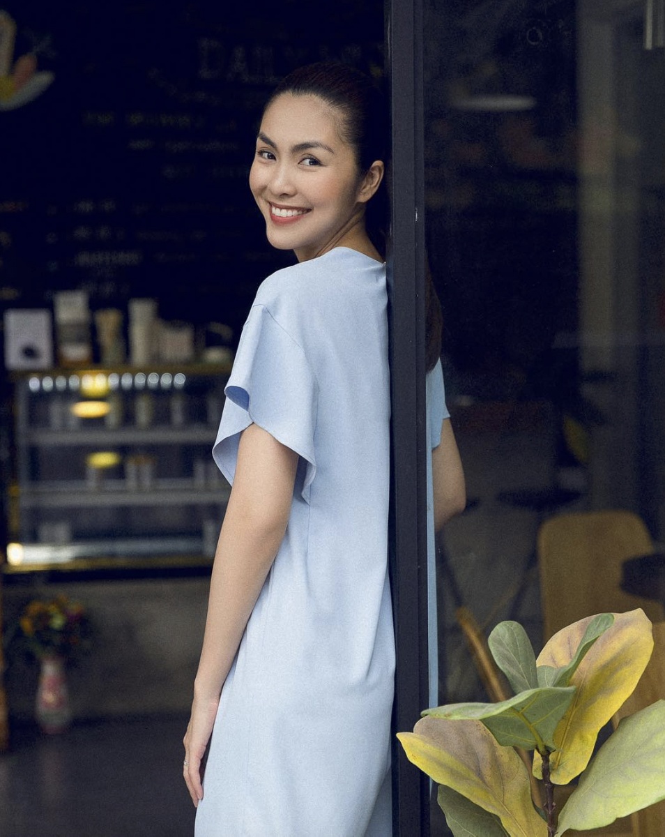 thoi trang sao Viet cuoi tuan anh 4