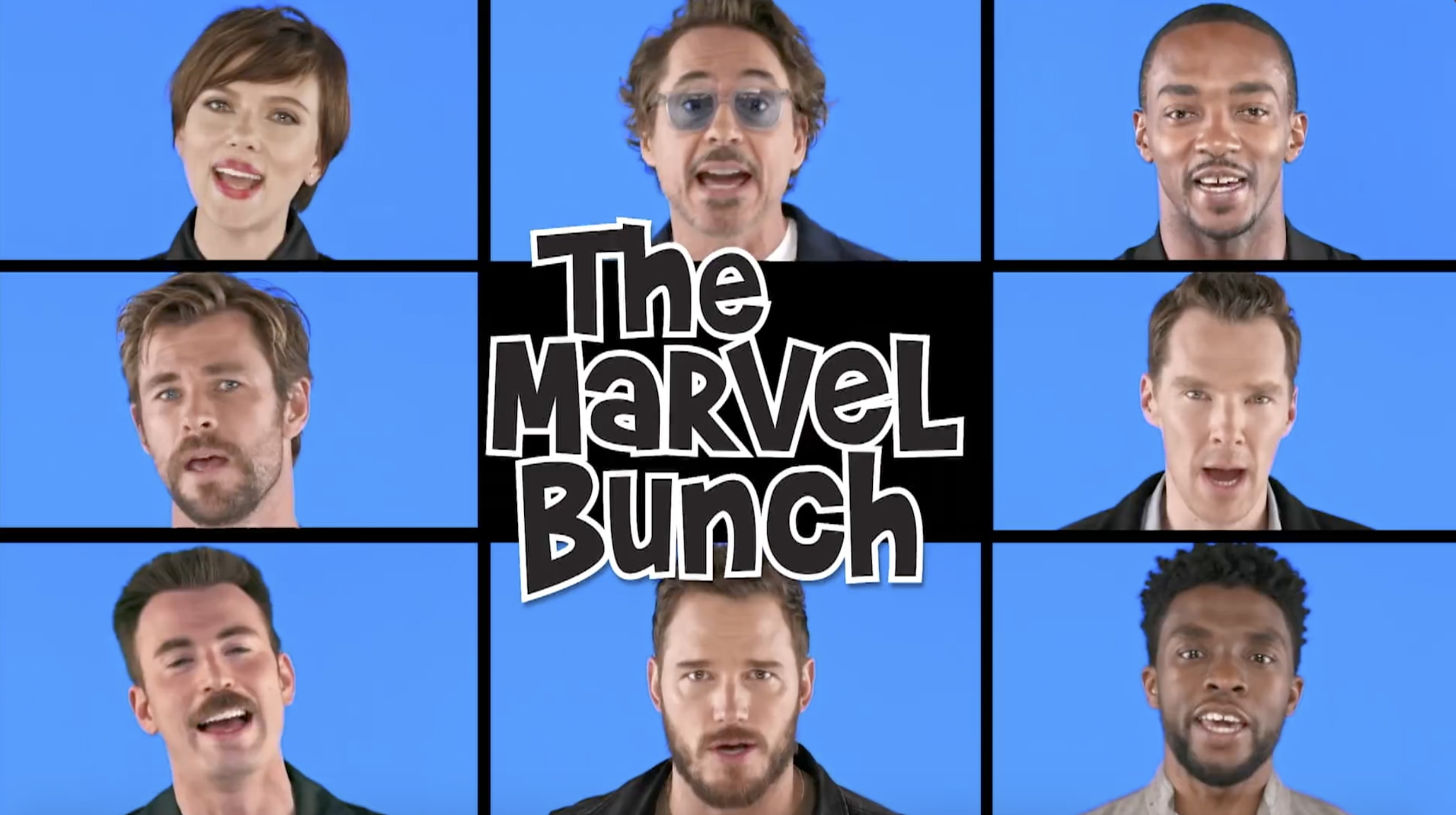 Dan sao dinh dam hat day vui nhon ve bom tan 'Avengers: Infinity War' hinh anh