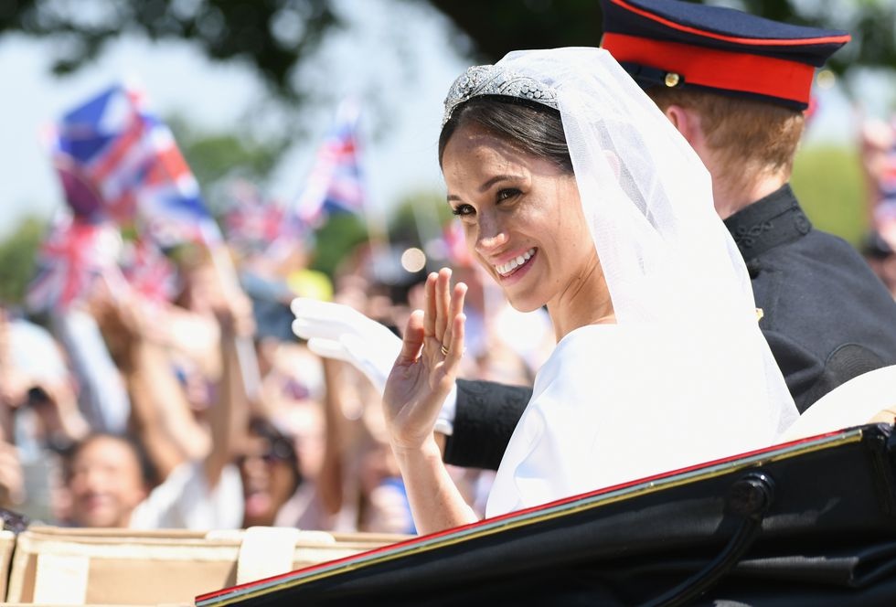 Meghan Markle cưới hoàng tử hary ảnh 3 Meghan Markle cuoi hoang tu hary anh 3