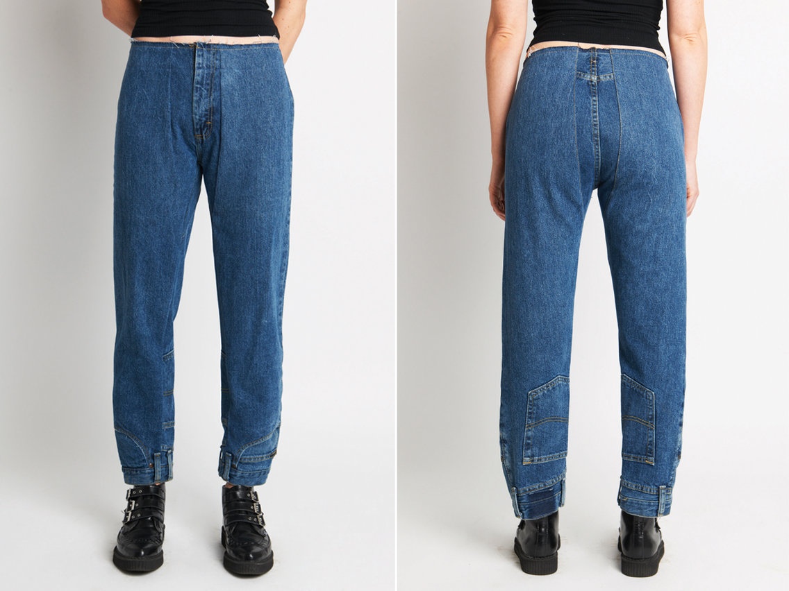quần jeans lộn ngược  ảnh 2 quan jeans lon nguoc anh 2