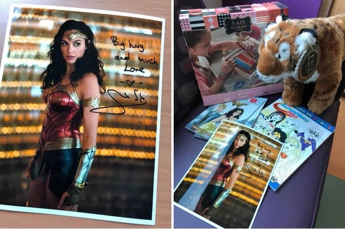Gal Gadot tham benh vien nhi anh 5