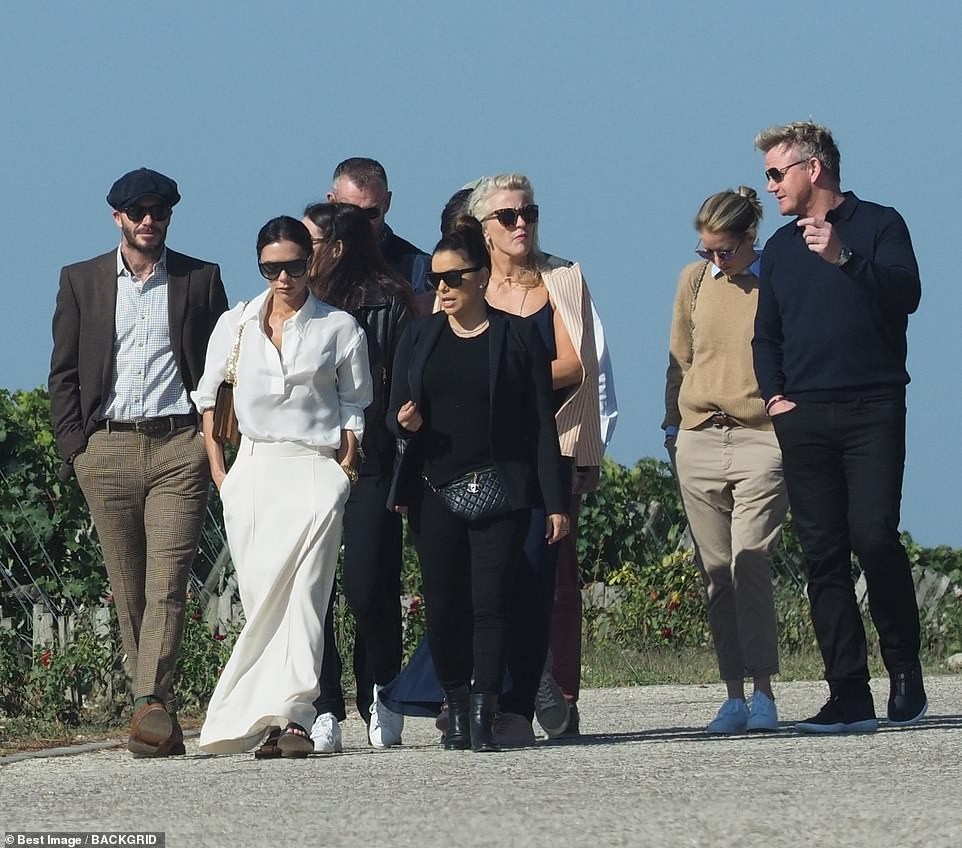 vo chong David Beckham di nghi o phap anh 3