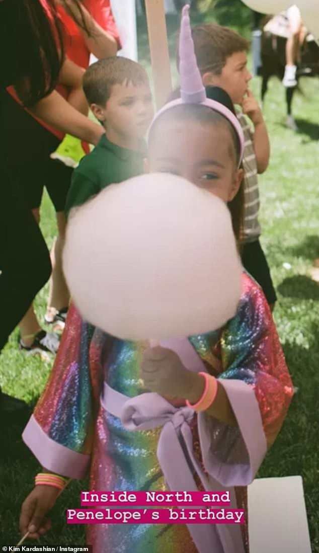 tiec sinh nhat con Kim Kardashian anh 9