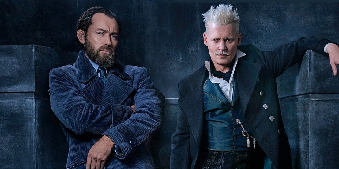 Johnny Depp dong Grindelwald, anh 2