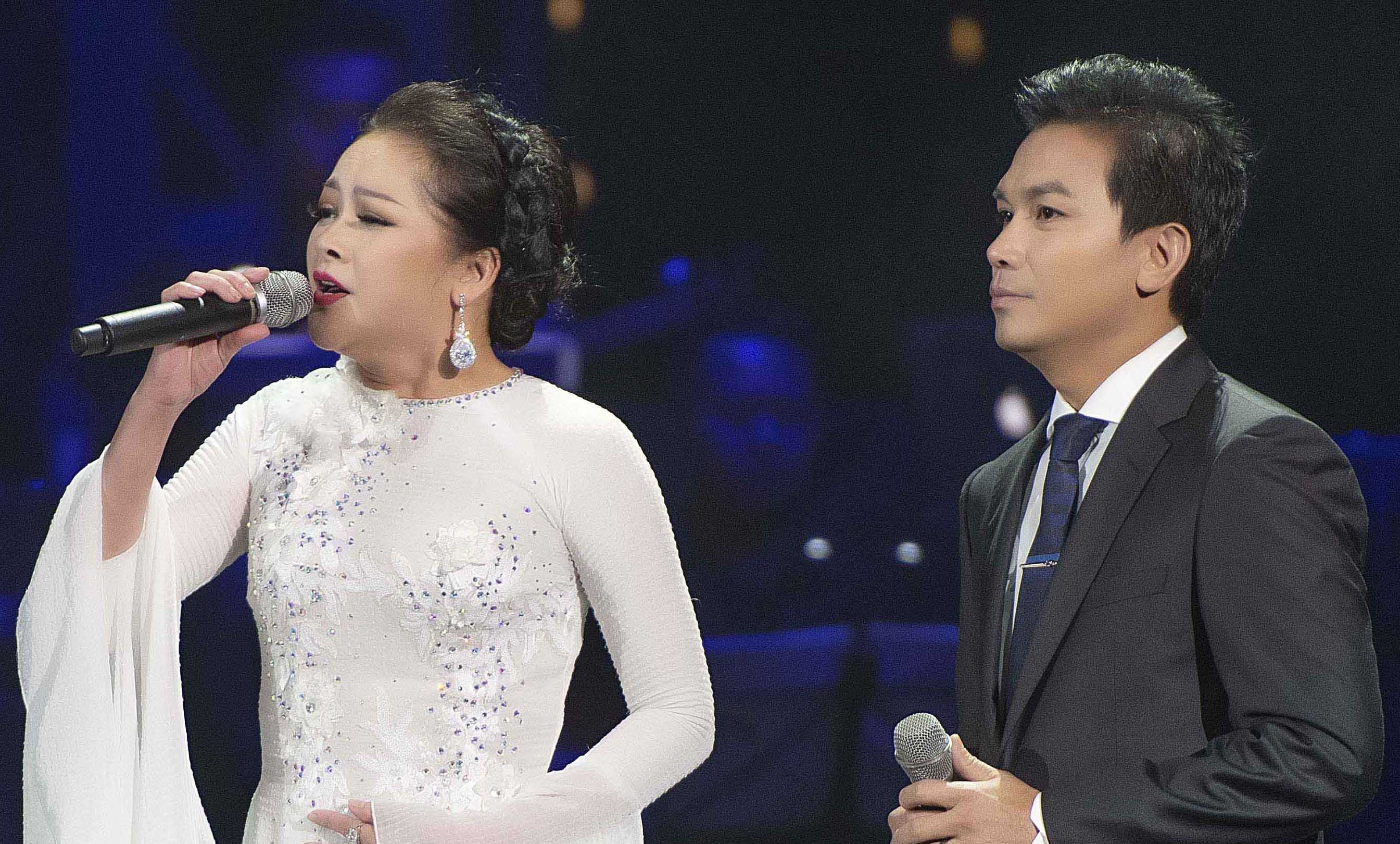 Nhu Quynh lan dau song ca ngot ngao voi Manh Quynh o 'Dem tinh nhan' hinh anh