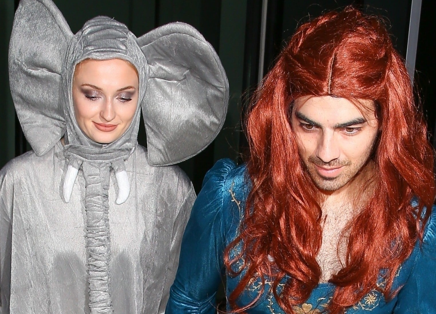 Dan sao Hollywood hoa trang hai huoc trong ngay Halloween hinh anh