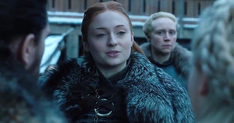 'Game of Thrones' mua cuoi: Sansa phuc tung, goi Me Rong la nu hoang hinh anh
