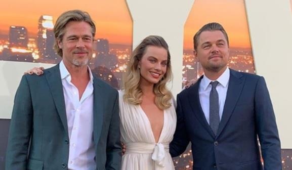 Brad Pitt, DiCaprio va 'qua bom sex' Margot Robbie hoi ngo o tham do hinh anh