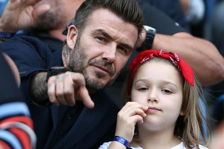 Con gai 8 tuoi nha Beckham ngay cang dang yeu hinh anh