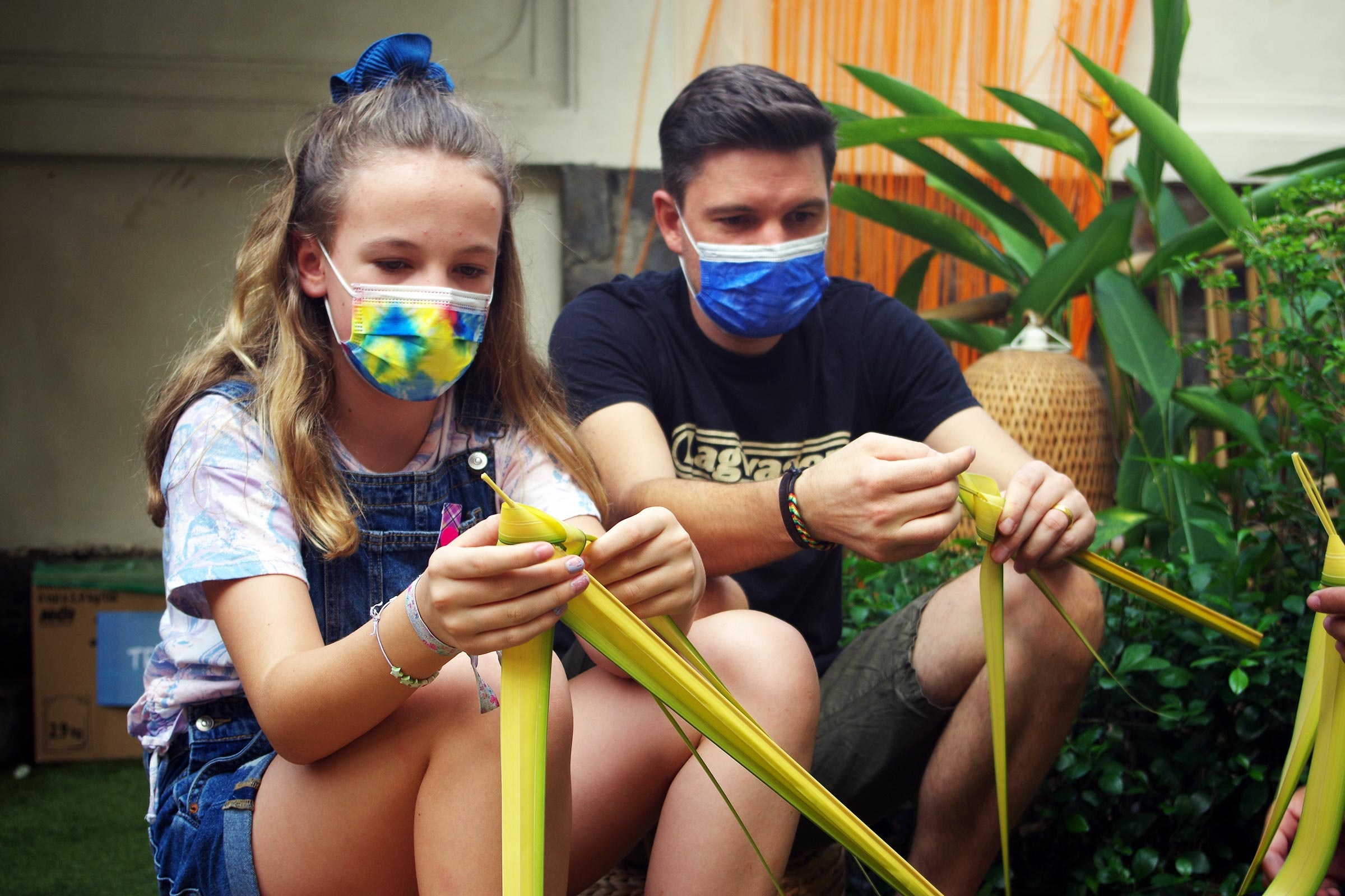 hoi trai Tet cho tre em o Thao Dien anh 1