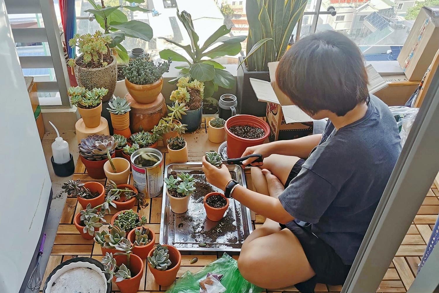 gian cach xa hoi,  anh huong Covid-19, anh 4