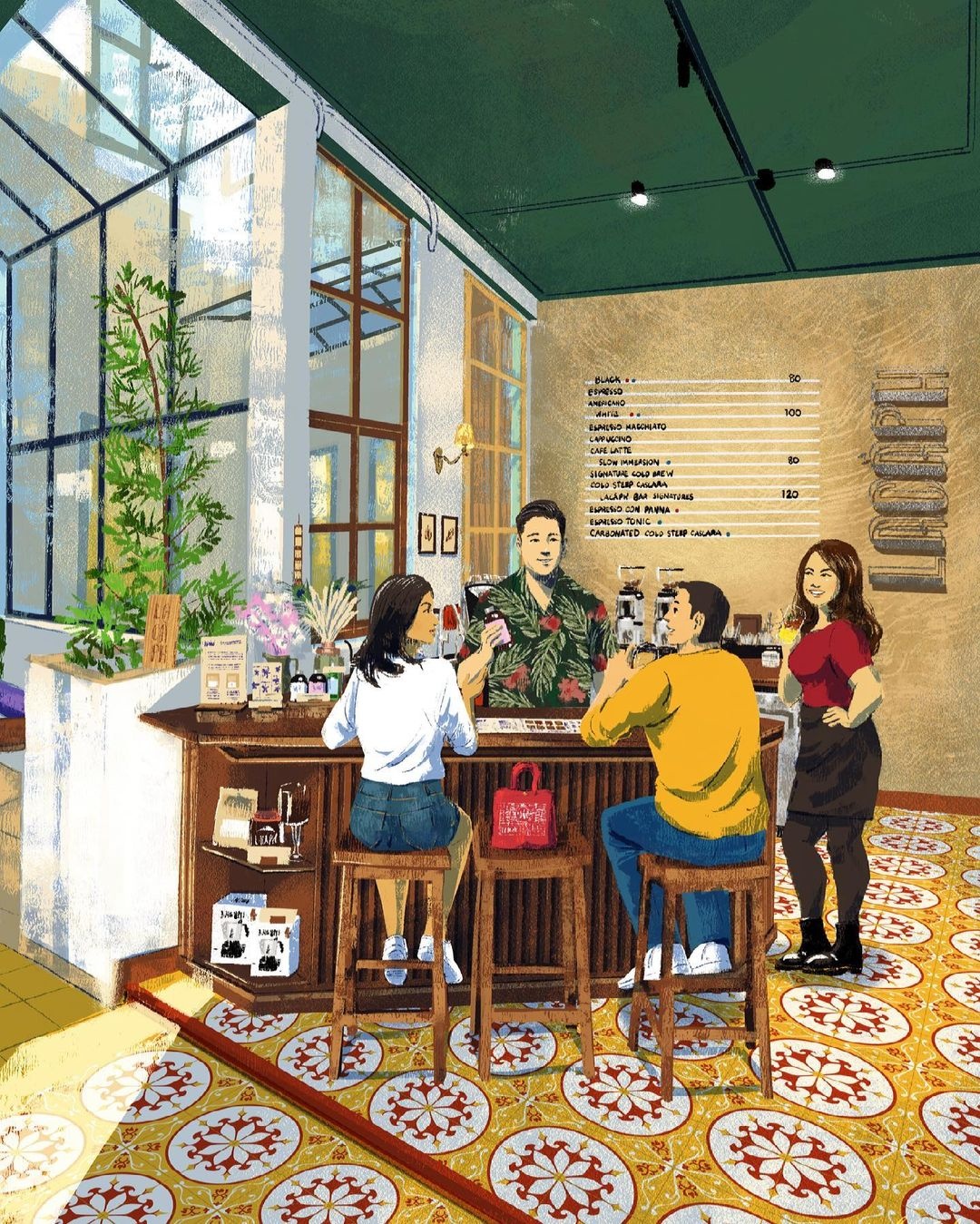 Chàng trai Philippines vẽ 100 bức tranh Sài Gòn ảnh 7 Chang trai Philippines ve 100 buc tranh Sai Gon anh 7