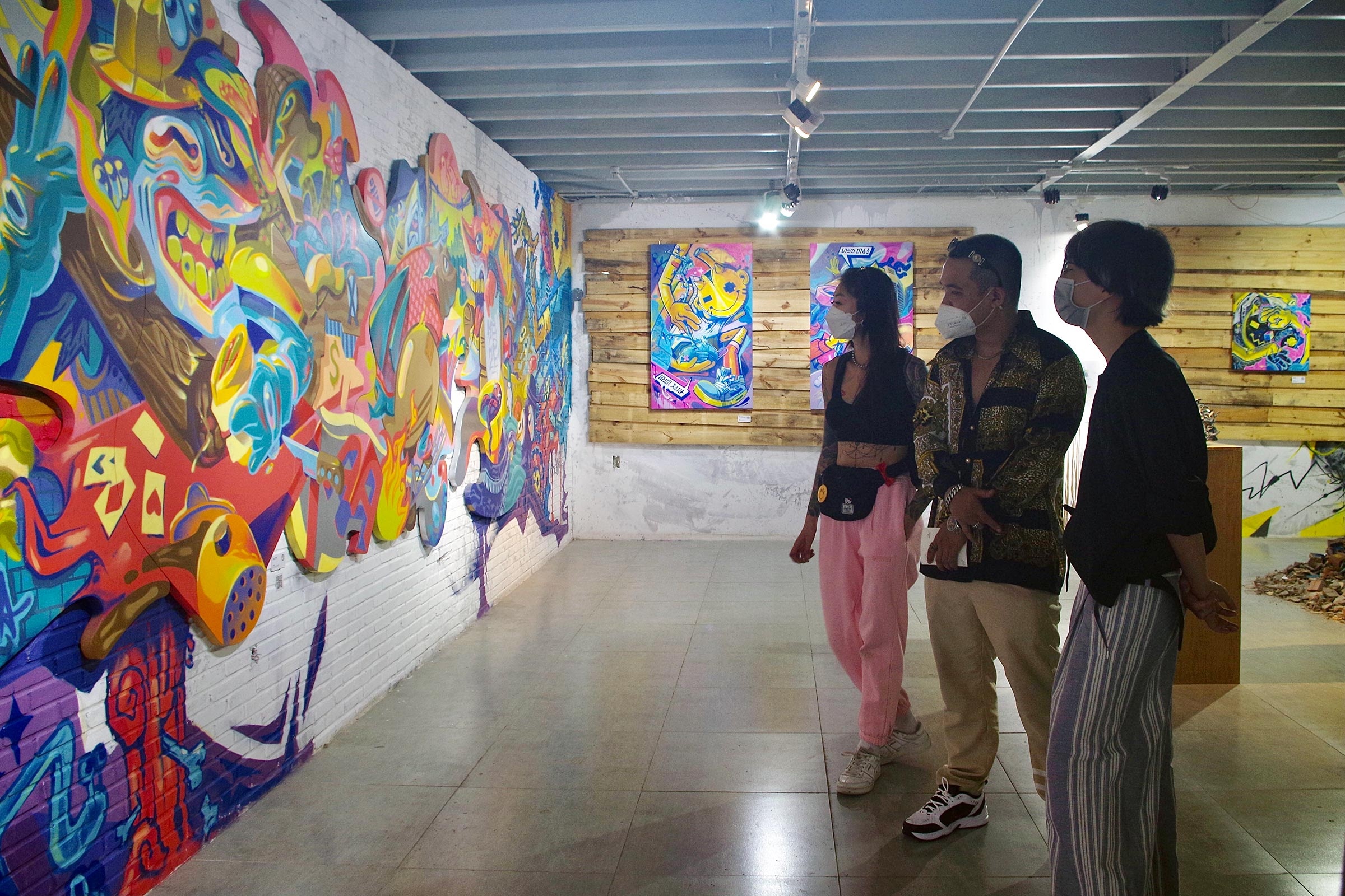 trien lam tranh Graffiti ve TP.HCM anh 2