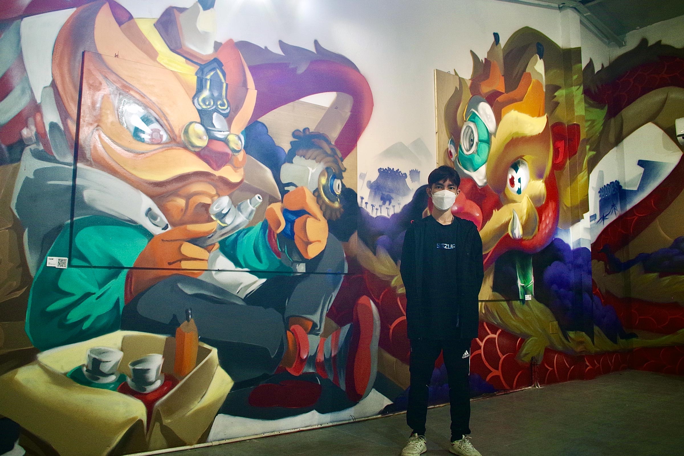 trien lam tranh Graffiti ve TP.HCM anh 3