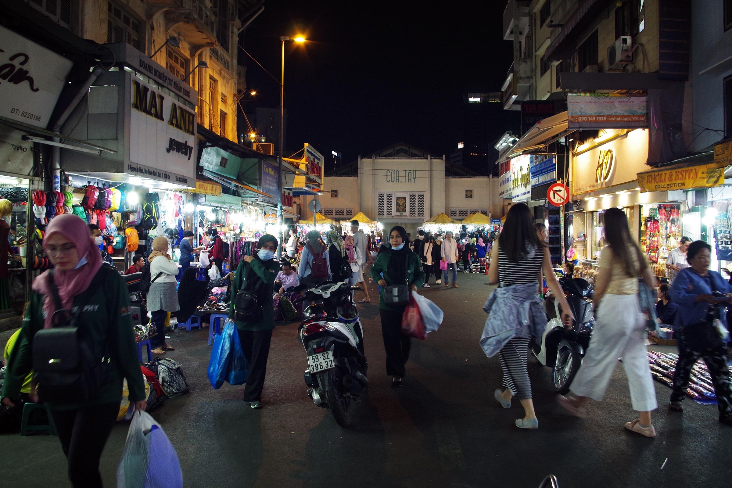 khu pho Ma Lai o TP.HCM anh 1