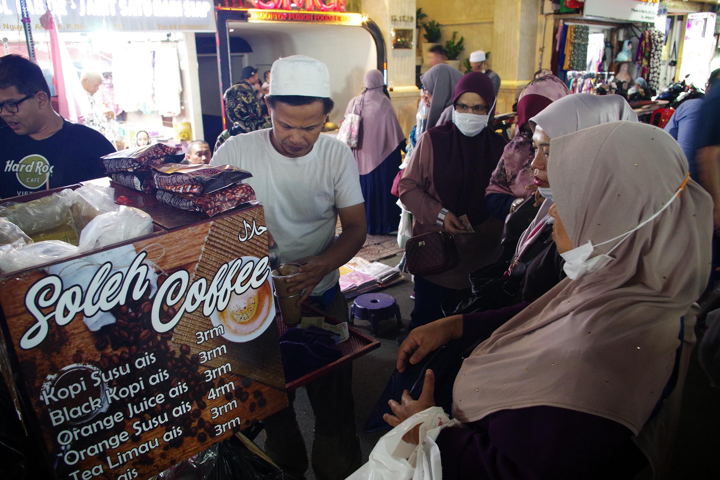 khu pho Ma Lai o TP.HCM anh 2