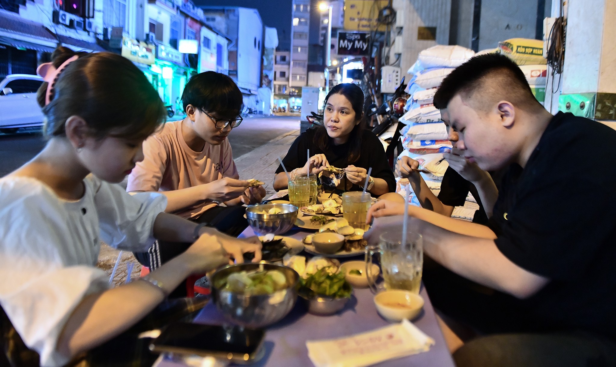 khu pho Ma Lai o TP.HCM anh 7