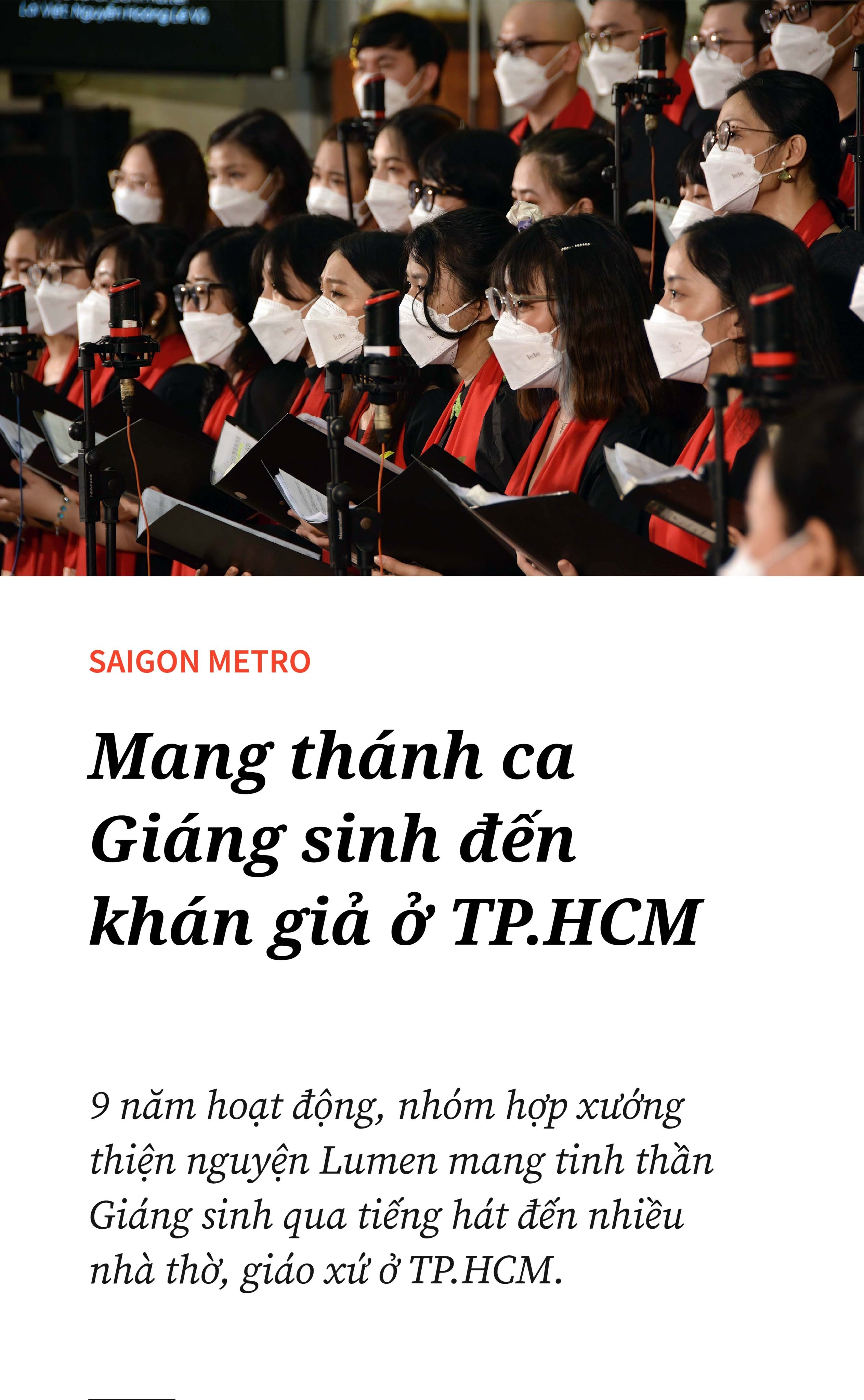mang Thanh ca Giang sinh den khan gia TP.HCM anh 1
