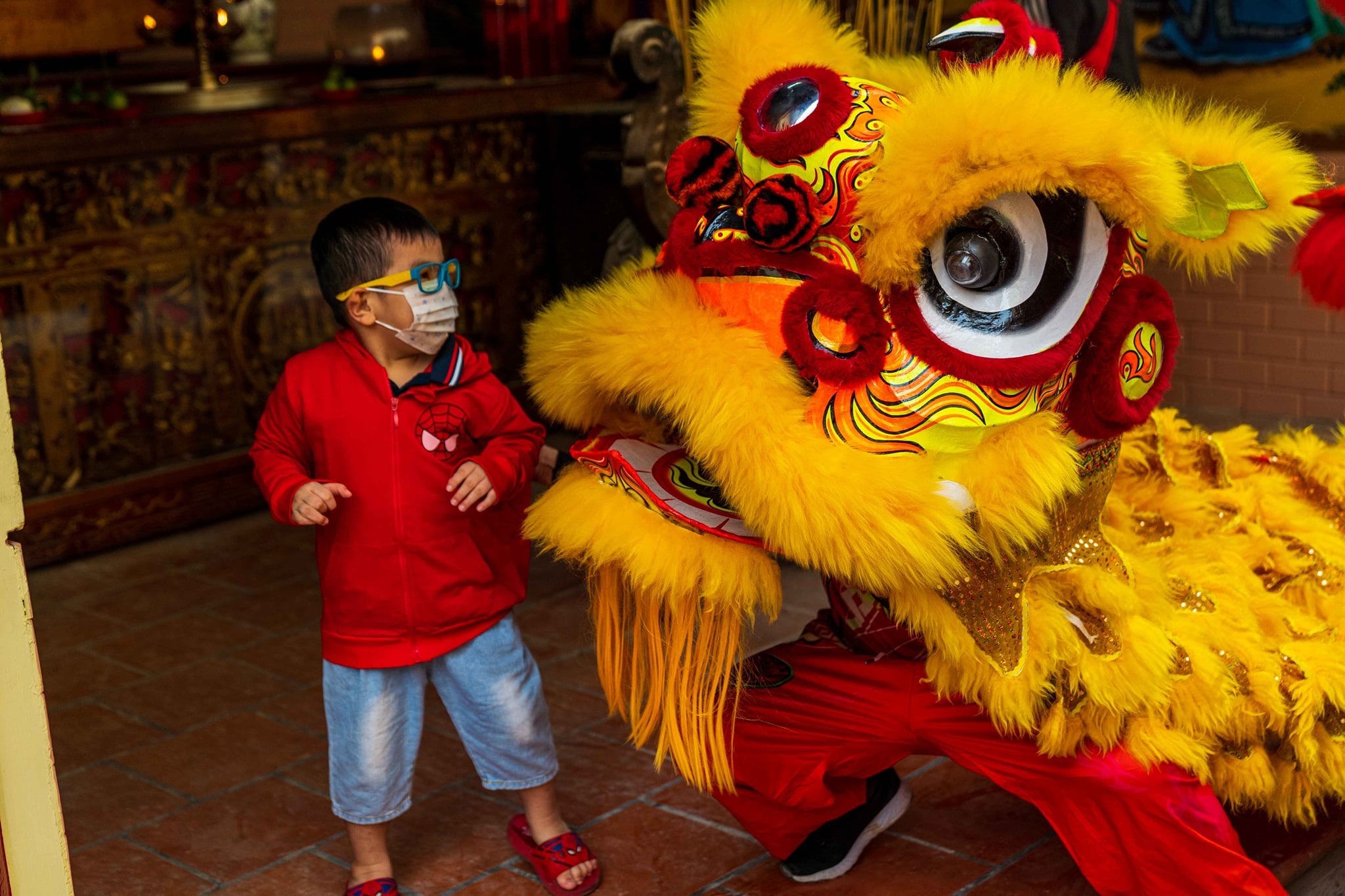 nguoi nuoc ngoai don Tet o TP.HCM anh 6