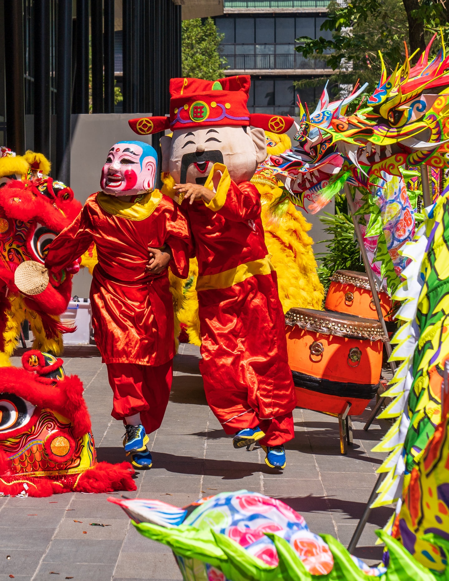 nguoi nuoc ngoai don Tet o TP.HCM anh 4