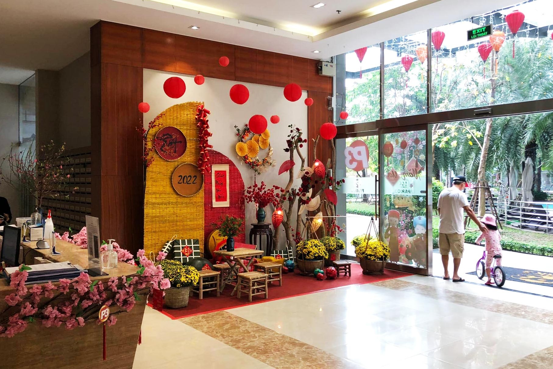 chúc Tết ở chung cư TP.HCM ảnh 4 chuc Tet o chung cu TP.HCM anh 4