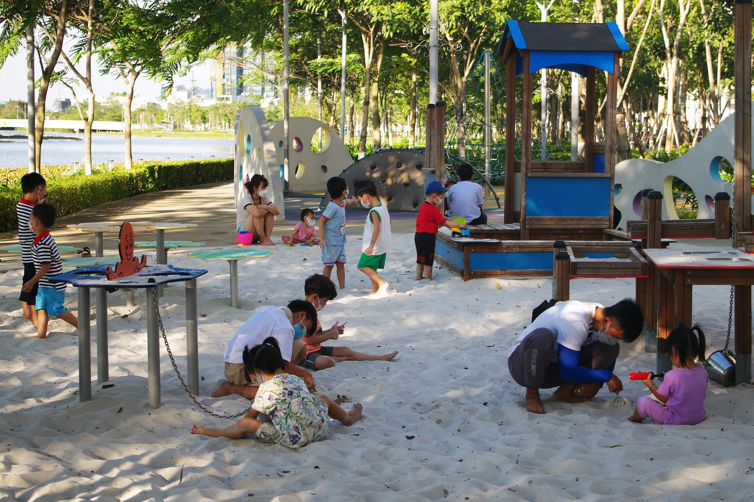 Đưa con đi tìm công viên mới ở TP.HCM ảnh 6 Dua con di tim cong vien moi o TP.HCM anh 6