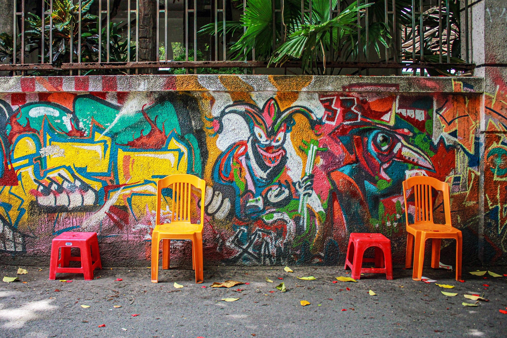 Ve tranh tuong o TP.HCM anh 1