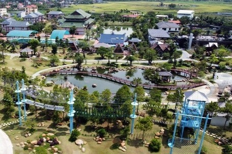 Dieu chuyen chu tich xa o Hai Phong vi de khu du lich xay trai phep hinh anh