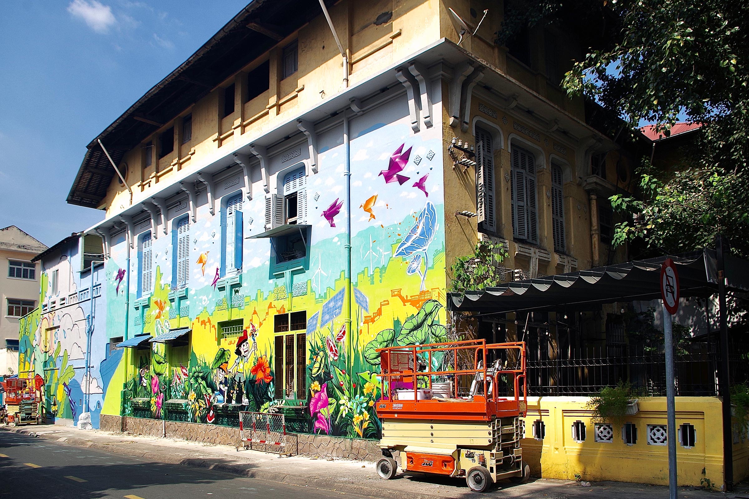 Vẽ tranh tường ở TP.HCM ảnh 7 Ve tranh tuong o TP.HCM anh 7