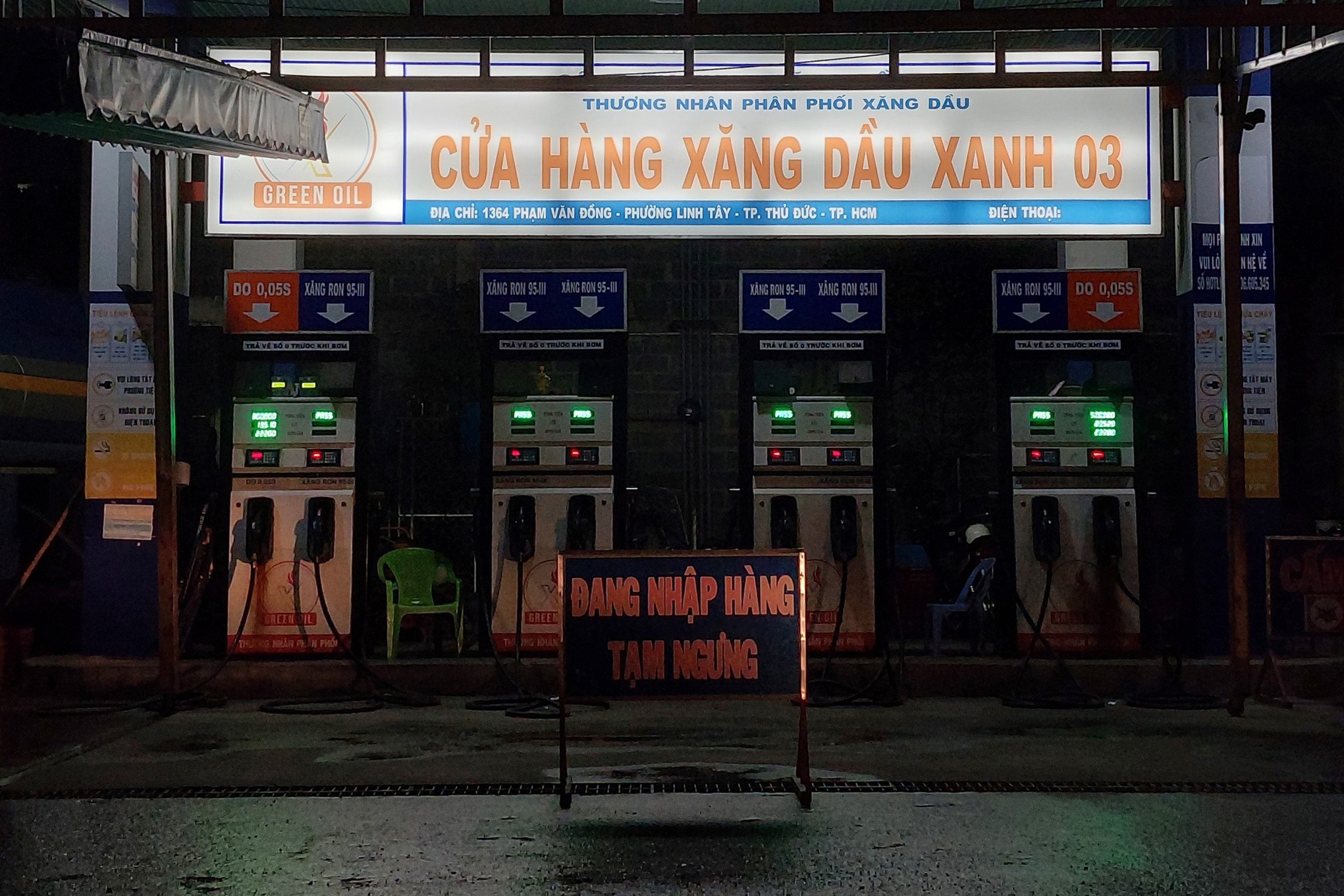 het xang o TP.HCM anh 1