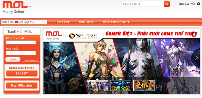 Cong thanh toan game online quoc te dau tien tai Viet Nam hinh anh