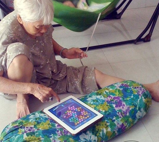 Anh che cong nghe: Trong chau thoi iPad hinh anh