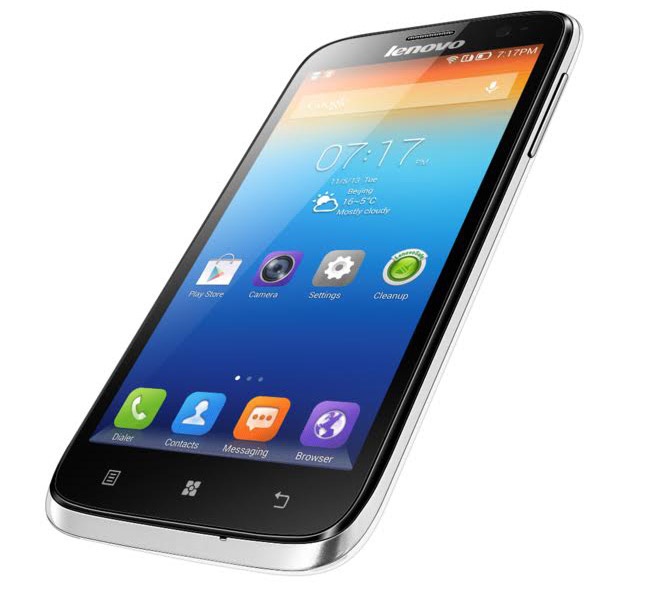 Lenovo A859 - smartphone tam trung gia 4,8 trieu dong hinh anh