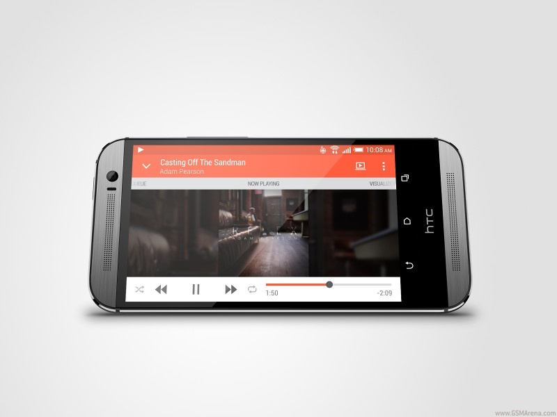 Ảnh chính thức của HTC One (M8).