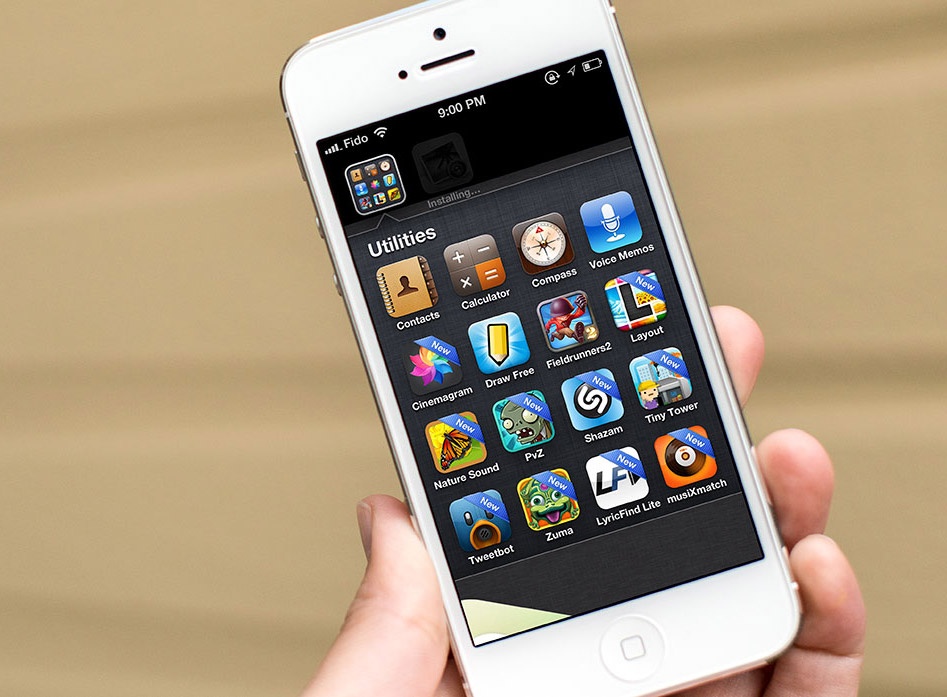 iPhone 5 bi hong man hinh va liet phim hinh anh