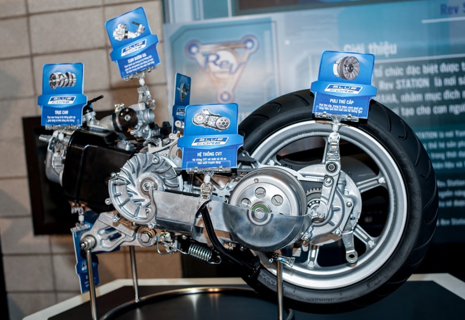 Dong co Blue Core - vu khi moi cua Yamaha hinh anh