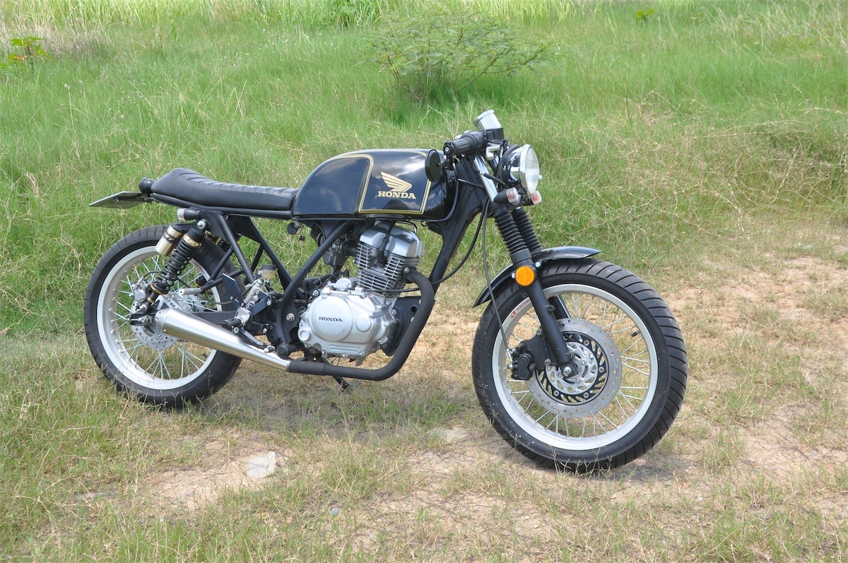 Hang doc Honda Shadow 150 do cafe racer tai Sai Gon hinh anh