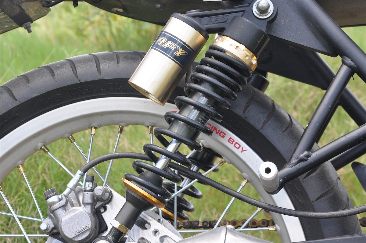 Honda Shadow 150 độ cafe racer.