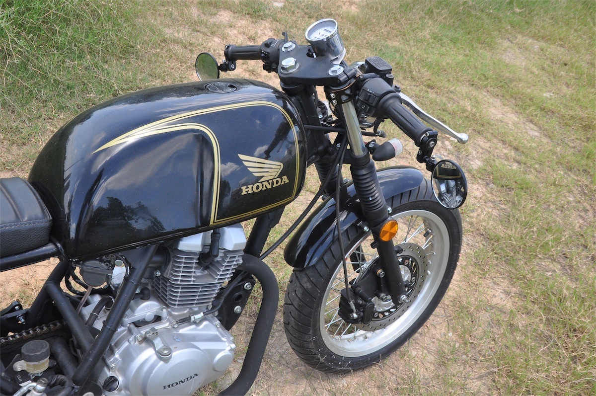Honda Shadow 150 độ cafe racer.
