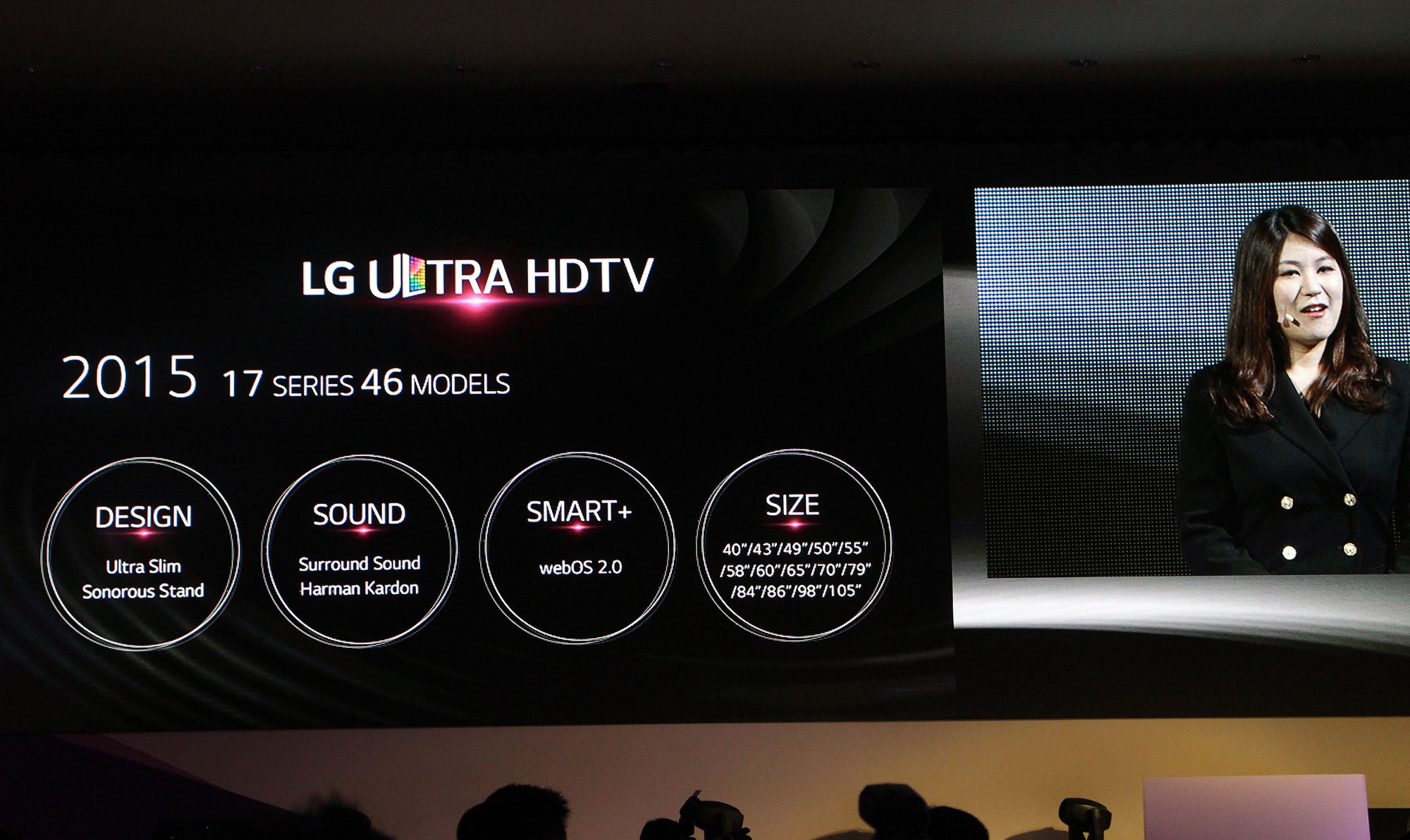 LG giới thiệu 3 dòng TV OLED mới tới thị trường châu Á. Ảnh: Anh Linh.