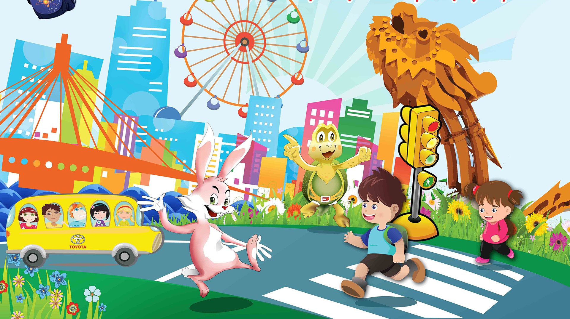 Toyota to chuc ngay hoi an toan giao thong cho tre em hinh anh